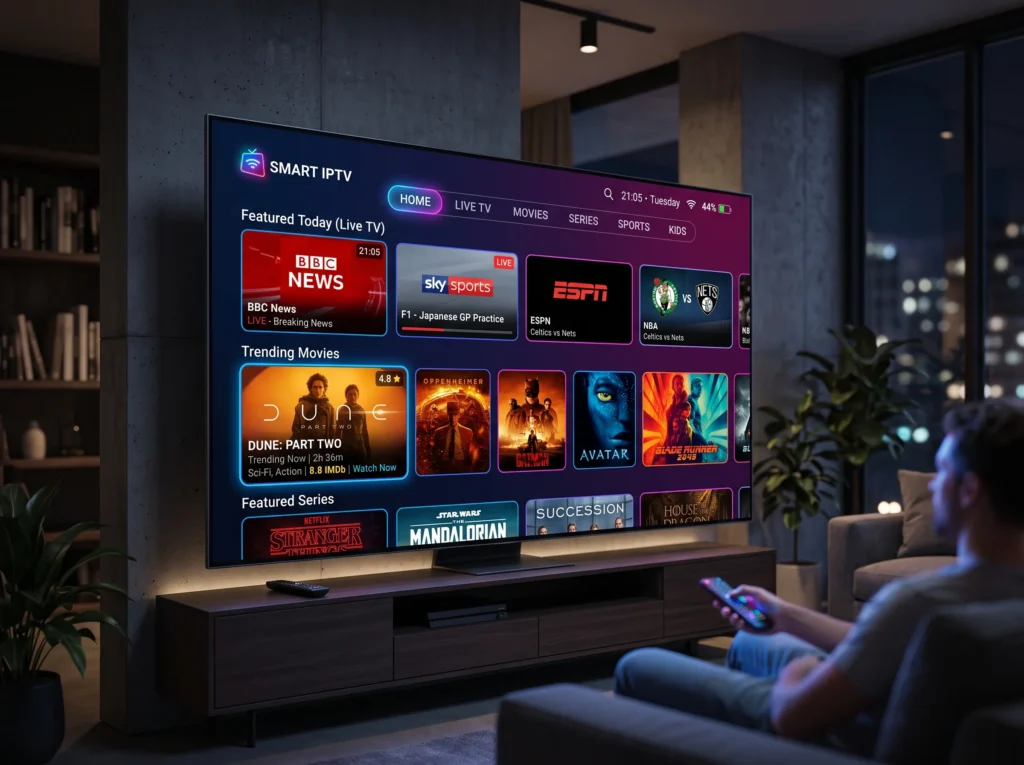 Smart IPTV Service