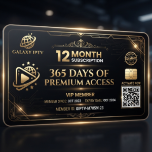 IPTV 12 Month Subscription