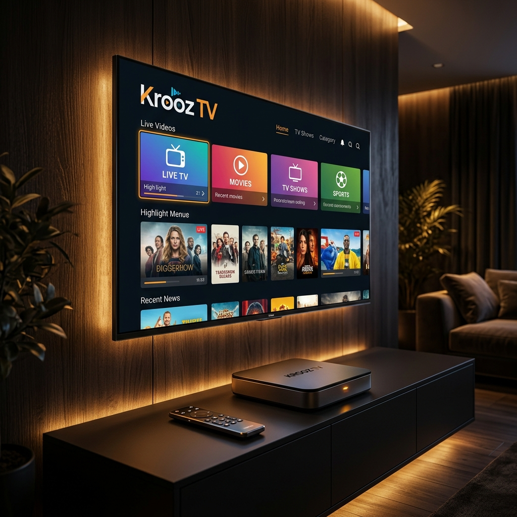 Krooz TV IPTV subscription product image