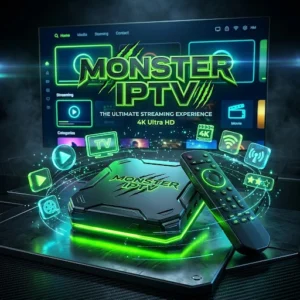 Monster IPTV subscription product image